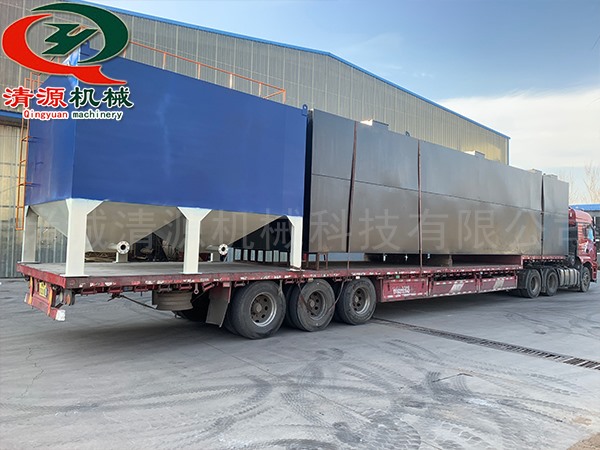 發(fā)往青島城陽地埋式生活污水處理設(shè)備，斜管沉淀器